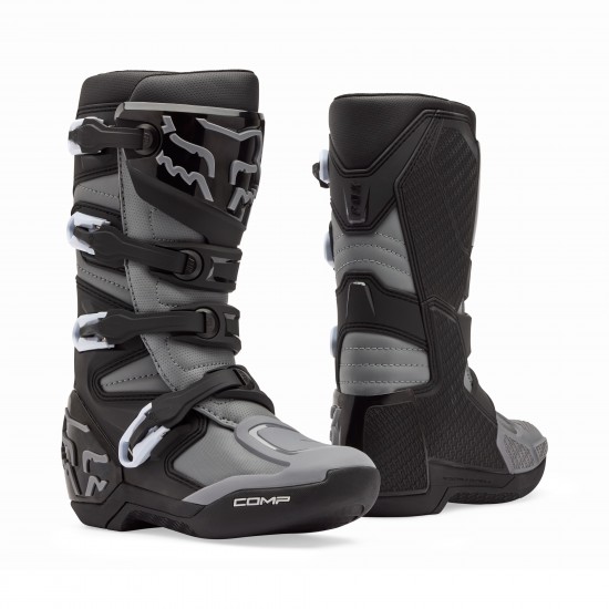 FOX YTH COMP CORE BOOT [BLK/GRY]