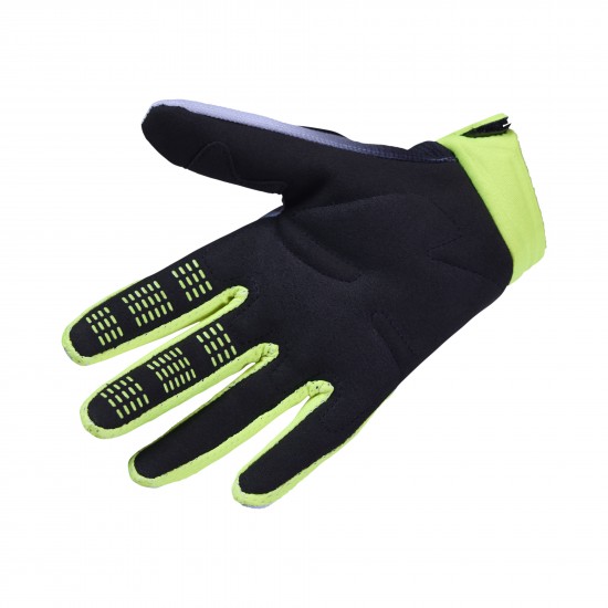 FOX YTH 180 COLLECT GLOVE [GRY/YLW]