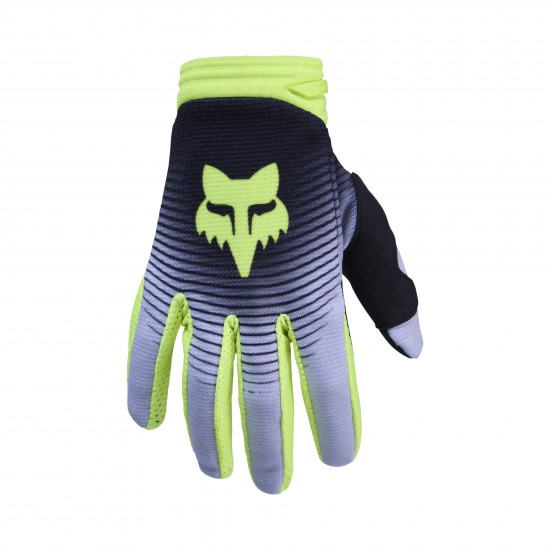 FOX YTH 180 COLLECT GLOVE [GRY/YLW]