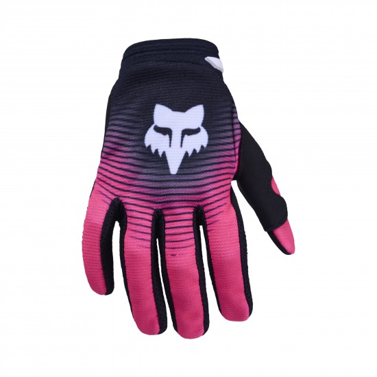 FOX YTH GIRLS 180 COLLECT GLOVE [BLK/PNK]