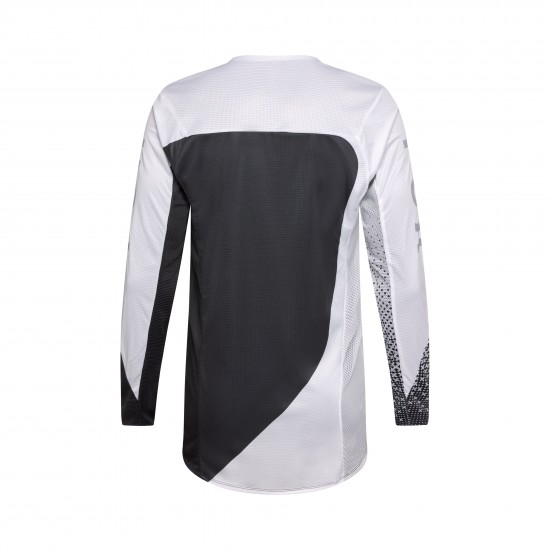 FOX FLEXAIR FRACTURE JERSEY [WHT/BLK]