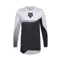 FOX FLEXAIR FRACTURE JERSEY [WHT/BLK]