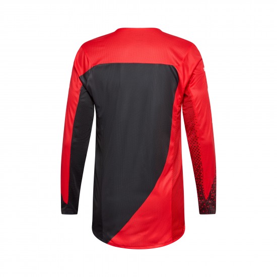 FOX FLEXAIR FRACTURE JERSEY [FLO RED]