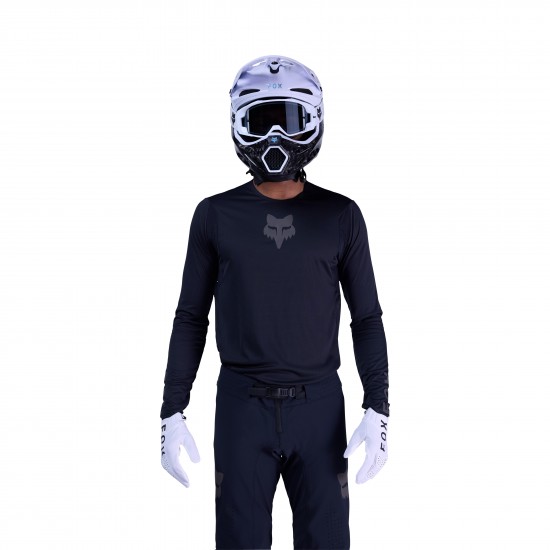 FOX FLEXAIR BLACKOUT JERSEY [BLK]