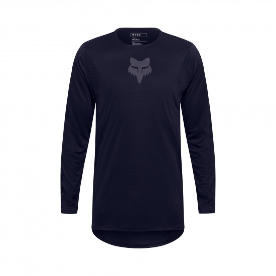 FOX FLEXAIR BLACKOUT JERSEY [BLK]