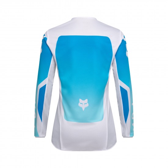 FOX WMNS 180 SHIELD JERSEY [WHT/BLU]