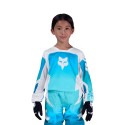 FOX YTH GIRLS 180 SHIELD JERSEY [BLU/WHT]