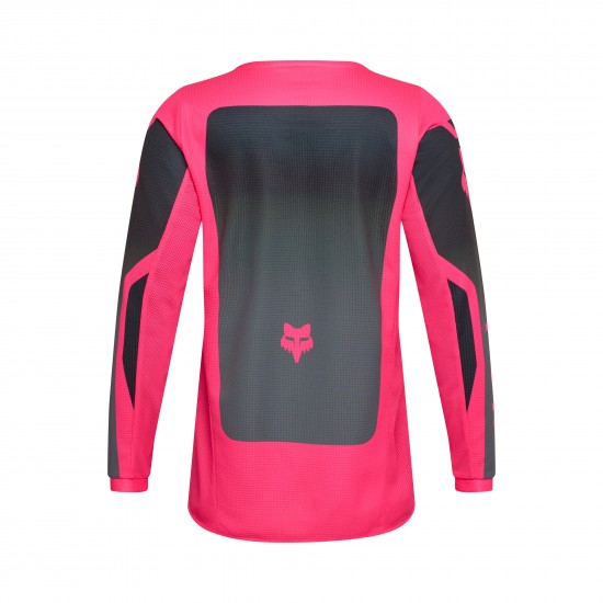 FOX YTH GIRLS 180 SHIELD JERSEY [BLK/PNK]