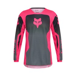 FOX YTH GIRLS 180 SHIELD JERSEY [BLK/PNK]