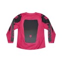 FOX KIDS GIRLS 180 SHIELD JERSEY [BLK/PNK]