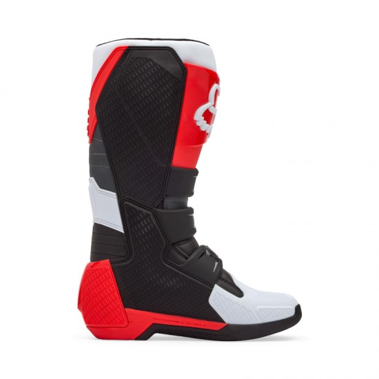 FOX COMP BOOT [WHT/FLO RED]