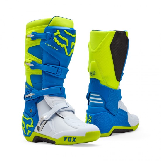 FOX MOTION BOOT [BLU/YLW]