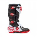 FOX MOTION BOOT [WHT/FLO RED]