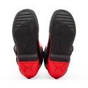 FOX YTH COMP BOOT [WHT/FLO RED]