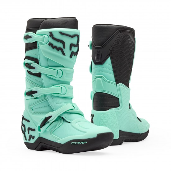 FOX YTH COMP BOOT [TEAL]