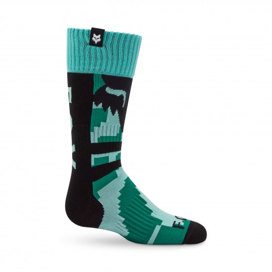 FOX YTH 180 KAIROS SOCK [TURQ]