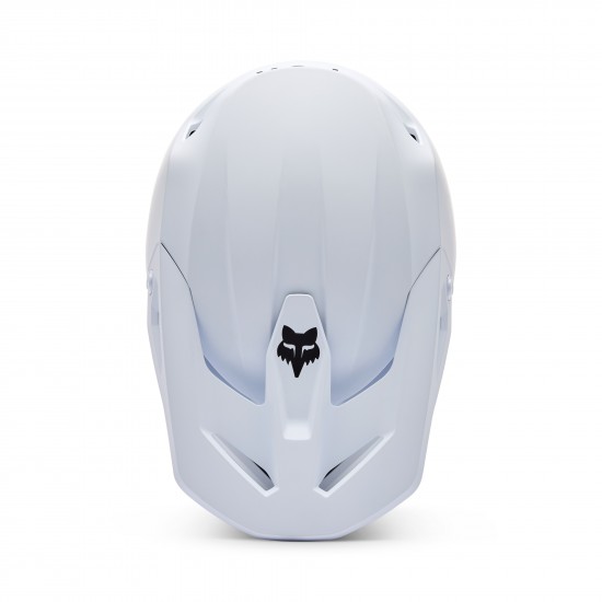 FOX YTH V1 SOLID HELMET [MT WHT]