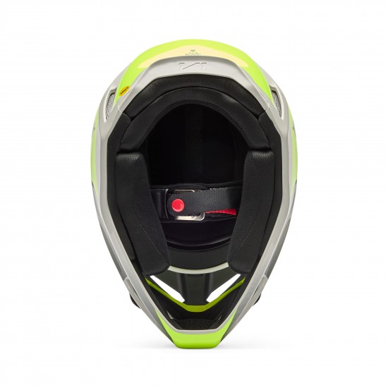 FOX V1 COLLECT HELMET [GRY/YLW]