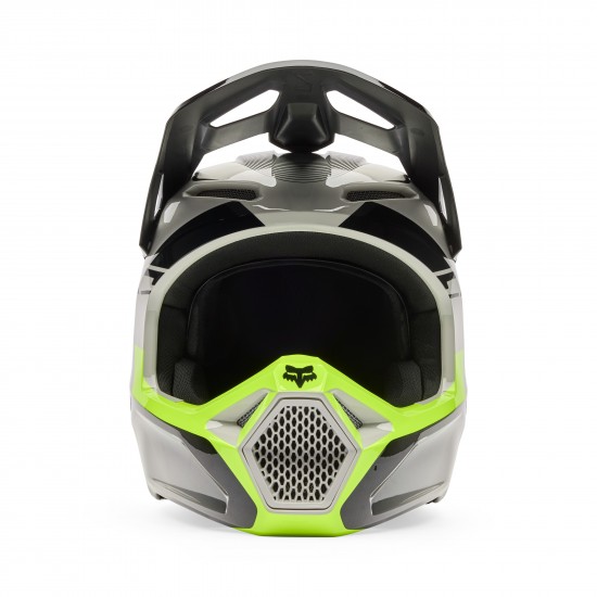 FOX V1 COLLECT HELMET [GRY/YLW]