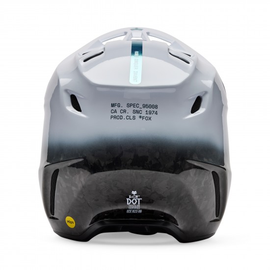 FOX V3 RS GHOST HELMET [WHT]