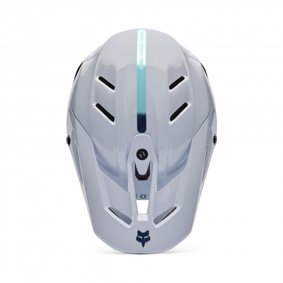 FOX V3 RS GHOST HELMET [WHT]