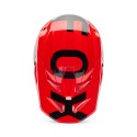 FOX V1 SHIELD HELMET [FLO RED]