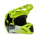 FOX V1 SHIELD HELMET [FLO YLW]