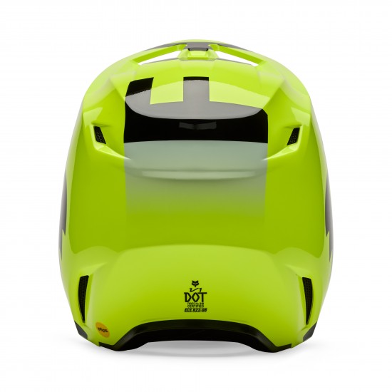 FOX V1 SHIELD HELMET [FLO YLW]