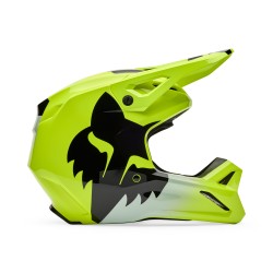 FOX V1 SHIELD HELMET [FLO YLW]