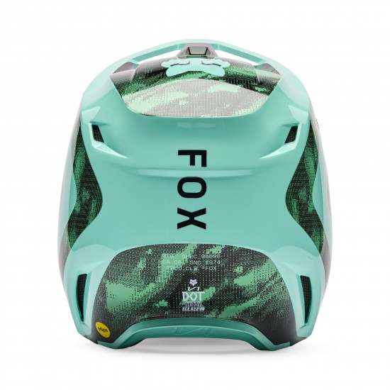 FOX V1 KAIROS HELMET [TURQ]