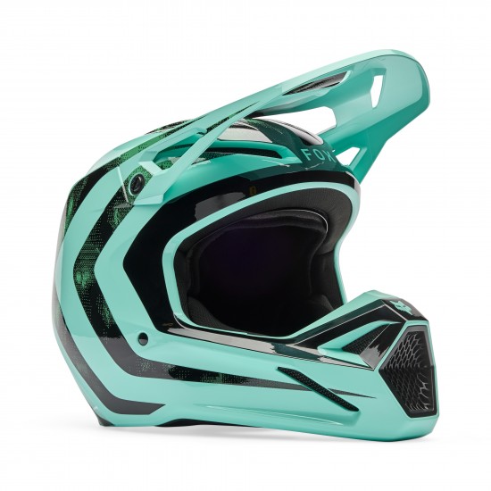 FOX V1 KAIROS HELMET [TURQ]