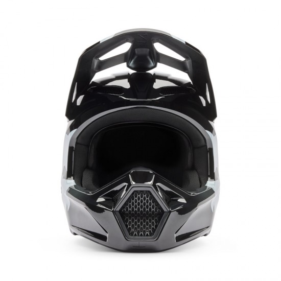 FOX YTH V1 SHIELD HELMET [BLK]