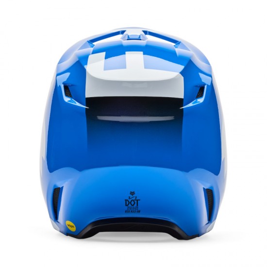 FOX YTH V1 SHIELD HELMET [BLU]