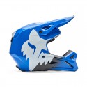 FOX YTH V1 SHIELD HELMET [BLU]