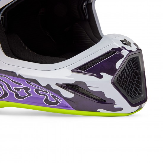 FOX V3 RS IMAGE PHANTOM LE HELMET [PUR HZ]