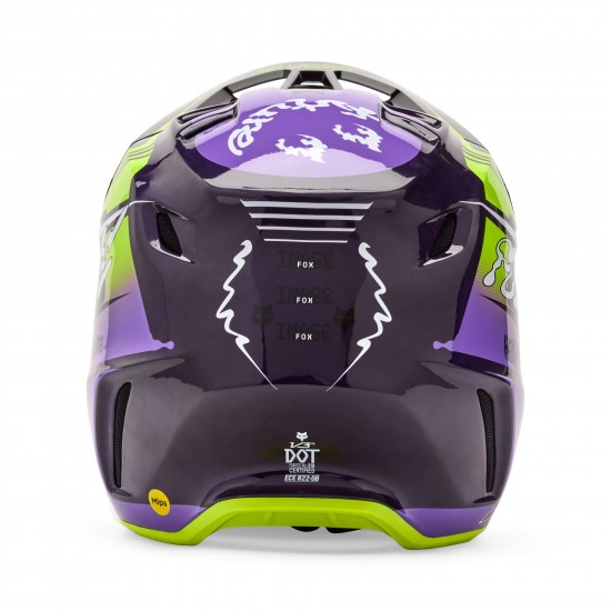 FOX V3 RS IMAGE PHANTOM LE HELMET [PUR HZ]