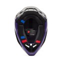 FOX V3 DRIP HELMET [BLK/PUR]