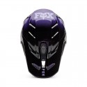 FOX YTH V3 SPIRE HELMET [BLK/PUR]