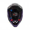 FOX YTH V3 SPIRE HELMET [BLK/PUR]