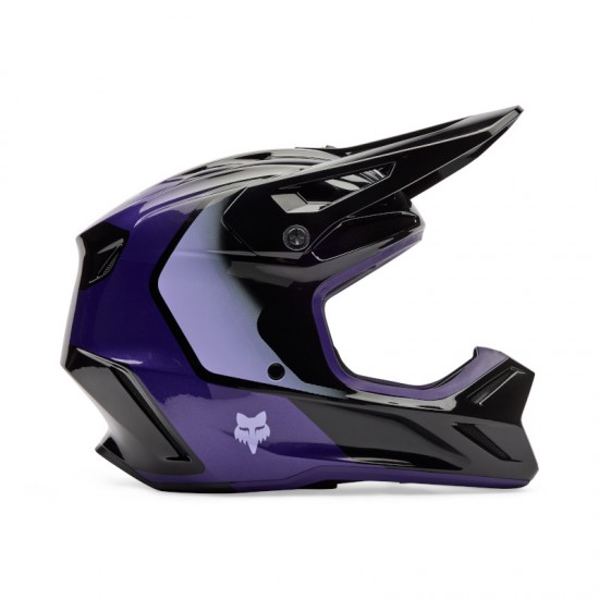 FOX YTH V3 SPIRE HELMET [BLK/PUR]