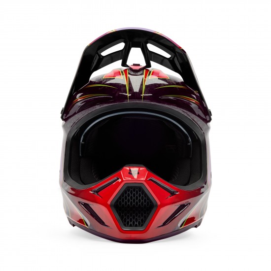 FOX V3 RS CANVAS HELMET [RD]