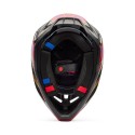 FOX V3 RS CANVAS HELMET [RD]