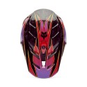 FOX V3 RS CANVAS HELMET [RD]