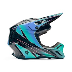 FOX V3 RS CANVAS HELMET [AQU]