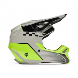 FOX YTH V1 COLLECT HELMET [GRY/YLW]