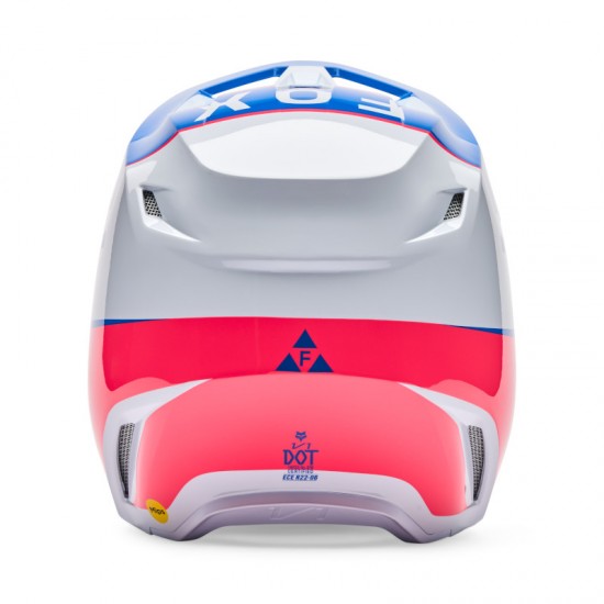 FOX YTH V1 COLLECT HELMET [BLU/PNK]