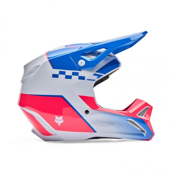 FOX YTH V1 COLLECT HELMET [BLU/PNK]