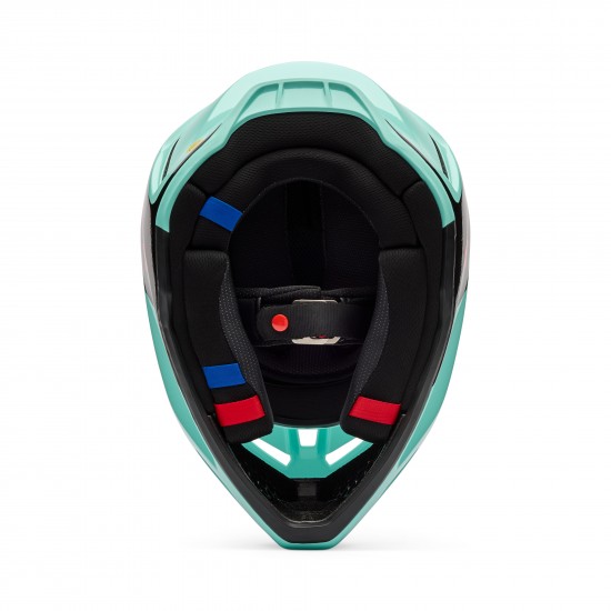 FOX V3 DRIP HELMET [TURQ]