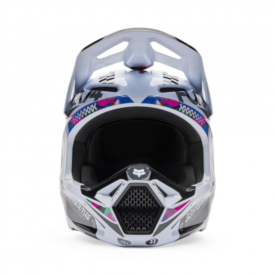 FOX V1 IMAGE COSMO HELMET [WHT/BLK]