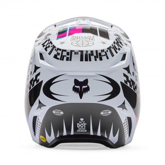 FOX V1 IMAGE COSMO HELMET [WHT/BLK]